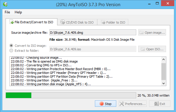 gho to .iso file converter
